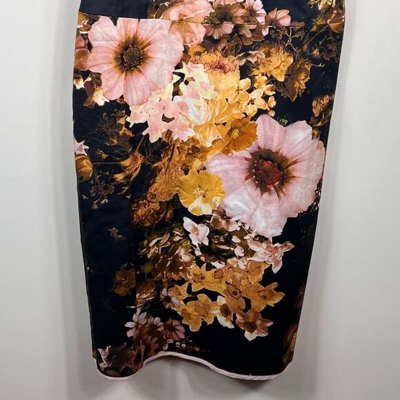 Tuleh for Bergdorf Goodman Floral Cocktail Dress - Picture 2 of 8